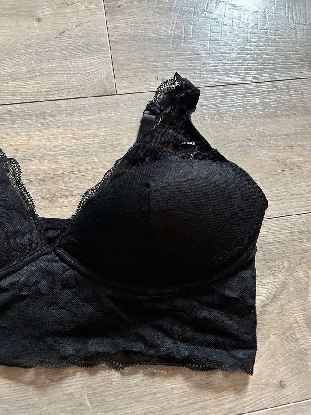 PINK Victoria's Secret Lace V-Neck Bralette - XL - Picture 8 of 16